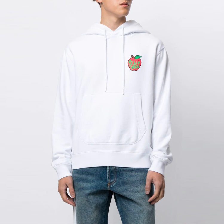 Men's Off-White SS21 Apple Pattern Ordinary Version White OMBB074S21FLE0070125