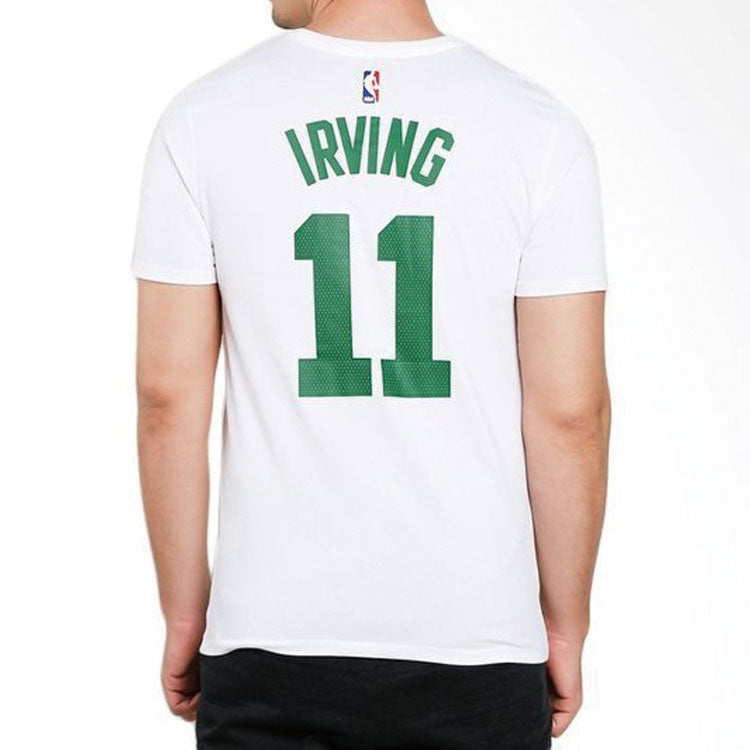 Nike Celtcs Kyrie Irving Statement T-Shirt 'White Green' 870761-109