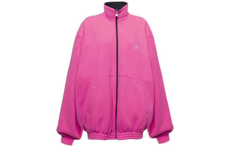 Balenciaga Sporty B Reversible Track Jacket 'Black Red White' 681445TKO481000