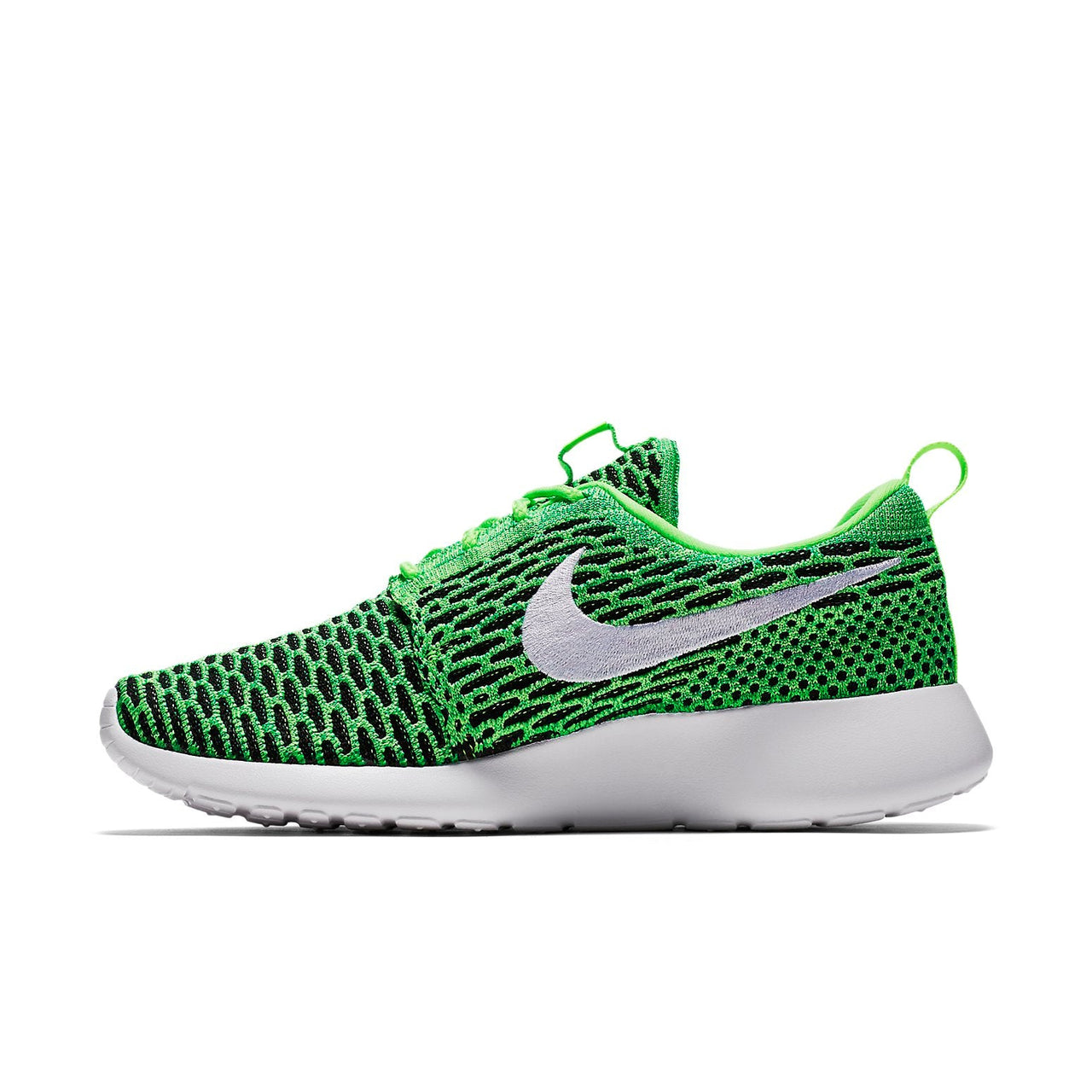 (WMNS) Nike Roshe One Flyknit 'Voltage Green' 704927-305