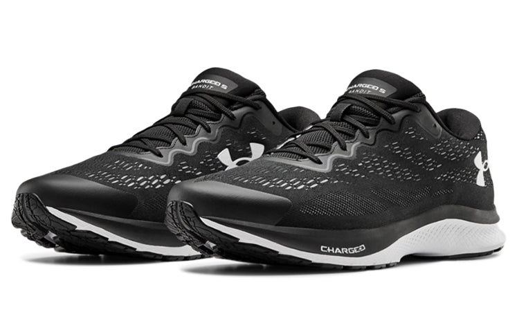 Under Armour Charged Bandit 6 2E Wide 'Black Enamel' 3024144-001