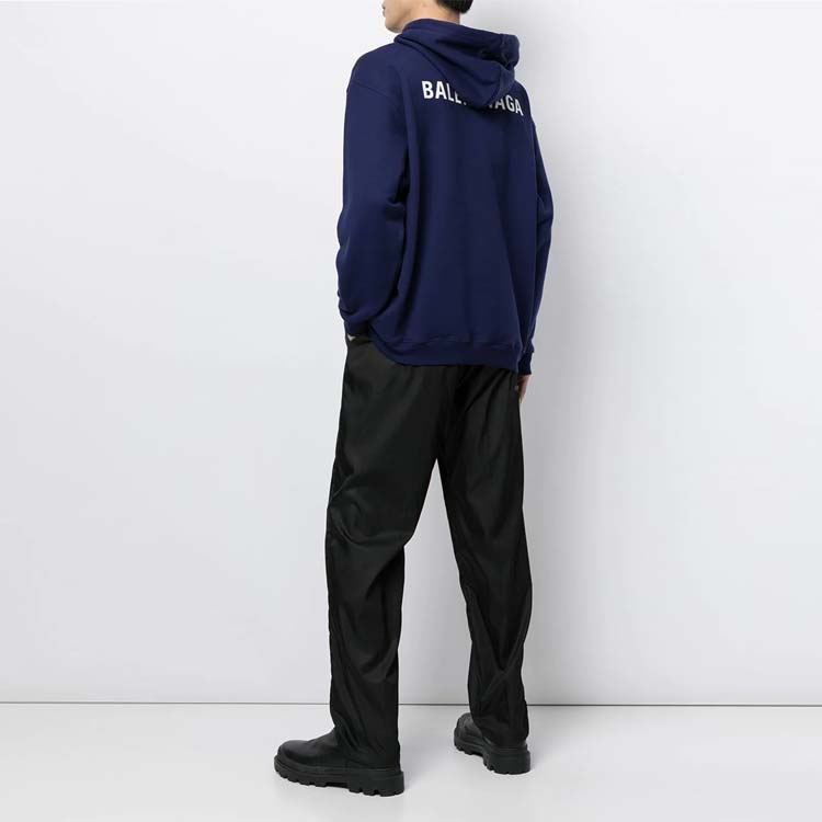 Men's Balenciaga SS21 Alphabet Printing Classic Blue 600583TIV843967