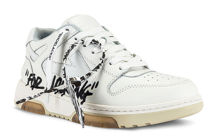 Off-White Out Of Office Leisure Sneakers Black/White OMIA189R21LEA0020101