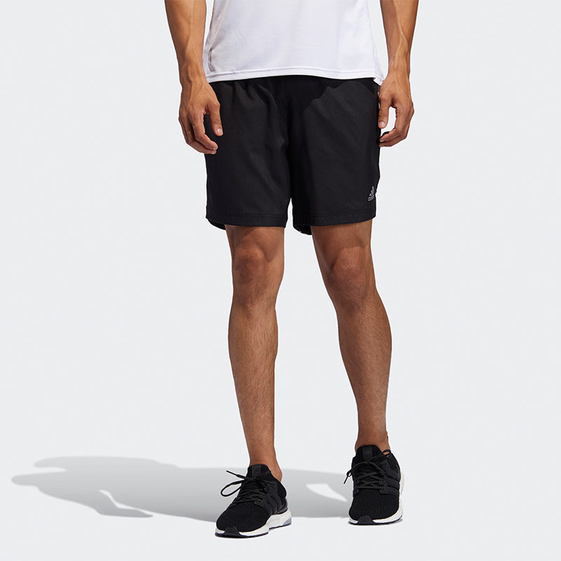 adidas RUN IT 3S SHORT Running Sports Shorts Black FK1939