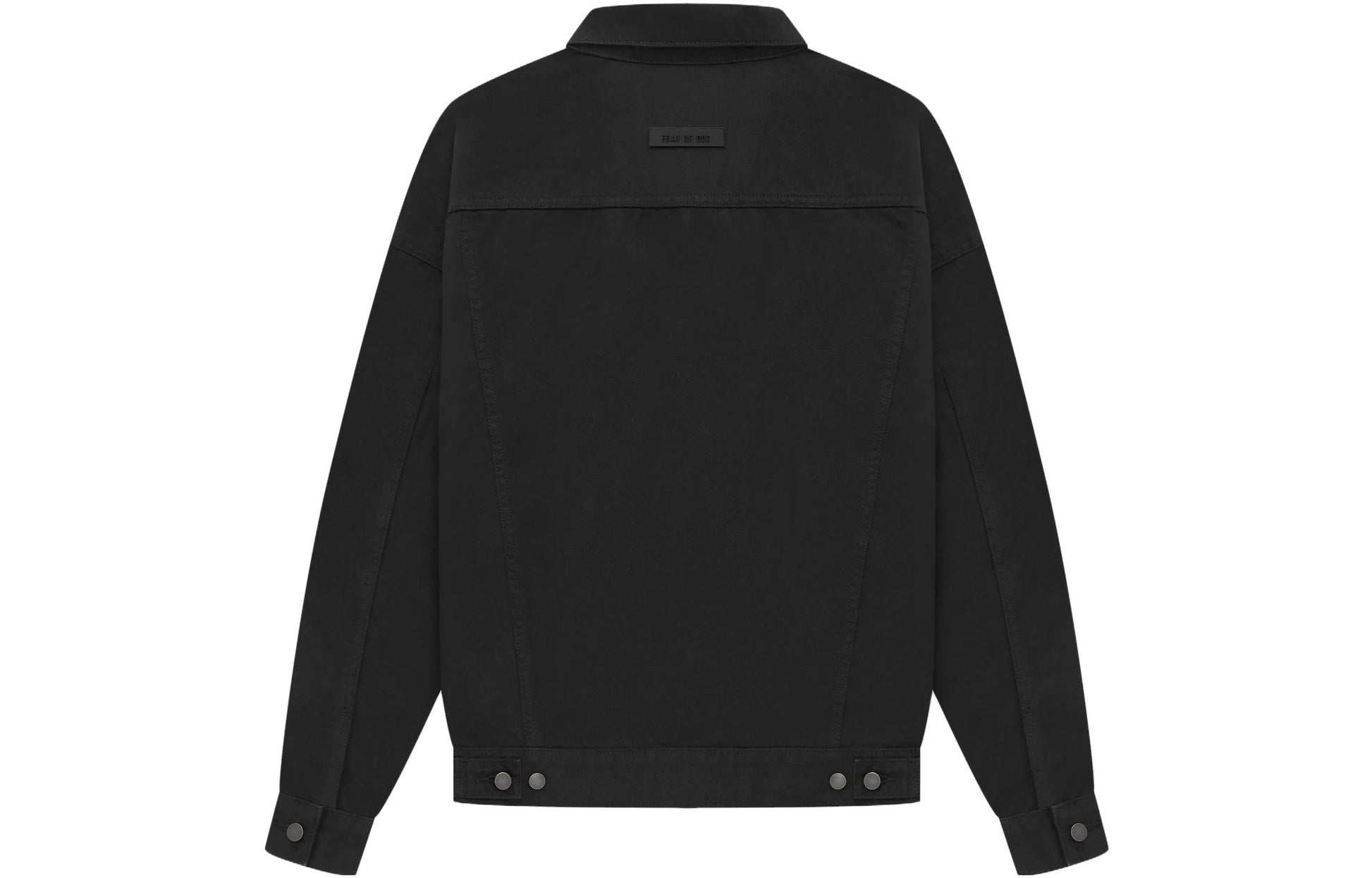 Fear of God Essentials The Black Collection Denim Jacket 'Jet Black' 202SP234270F