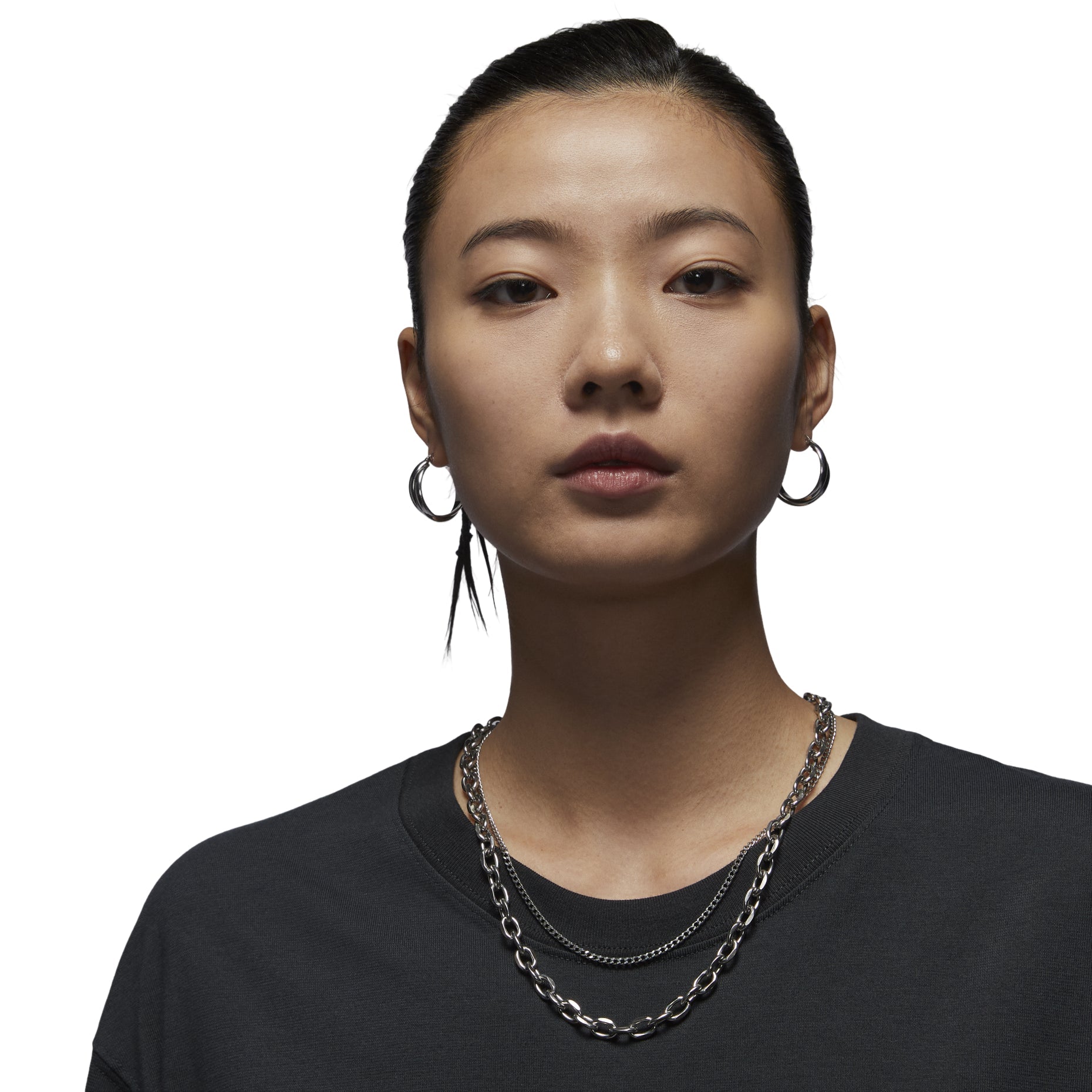 (WMNS) Air Jordan Oversized Graphic T-Shirt Asia Sizing 'Off Noir' FV7120-045
