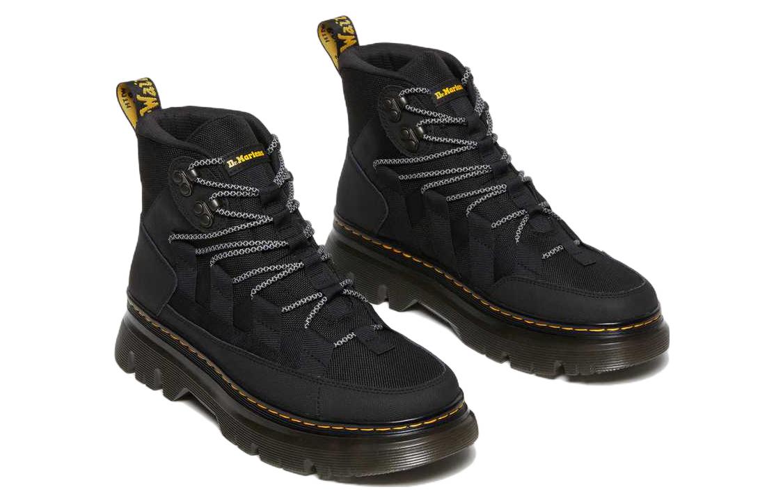 Dr. Martens Boury Leather Casual Boots 'Black' 27831001