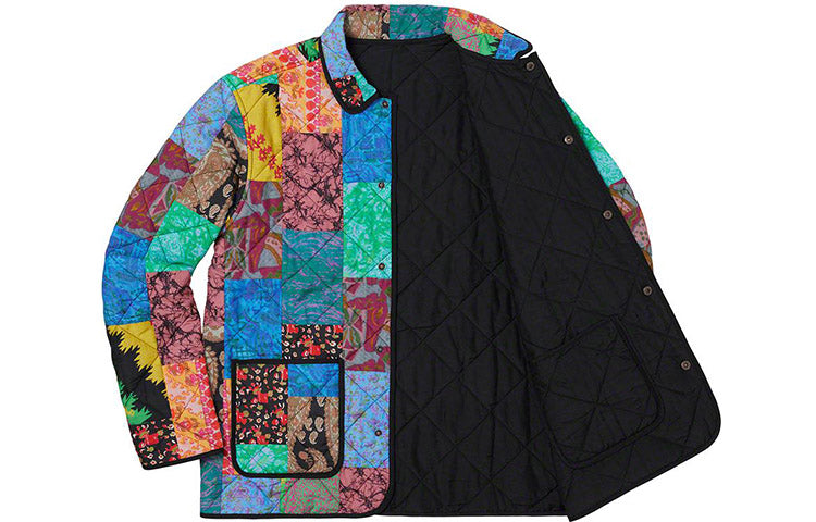 Supreme SS19 Reversible Patchwork Quilted Jacket 'Black' SUP-SS19-10160