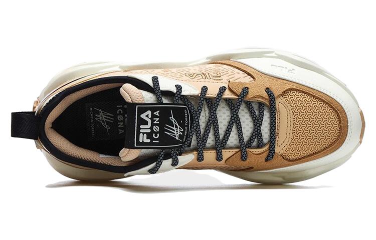 (WMNS) FILA Sportswear Sneakers 'Tan White' F12W313101FBV