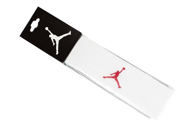 Air Jordan Headband 'white Red' 619337-100