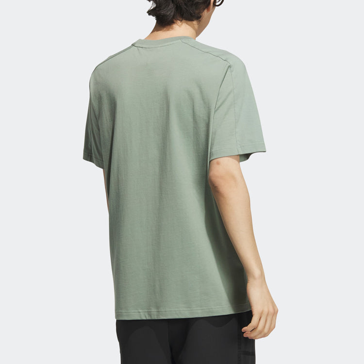 adidas Wuji Sportswear T-shirts 'Olive Green' IA8148