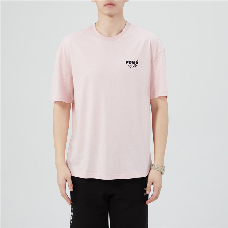 PUMA Men's Club Oversize SS Tee Sports Pink 533104-36