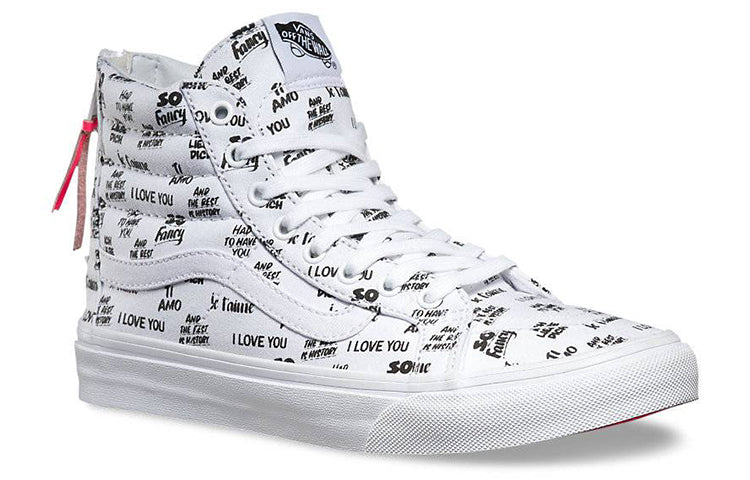 Vans Baron Von Fancy x SK8-Hi Slim 'White Black' VN000XH8I9Y