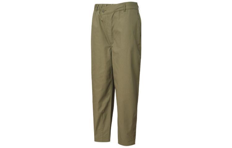 Converse Shapes Triangle Front Chino Pants Asia Sizing 'Olive Green' 10020970-322