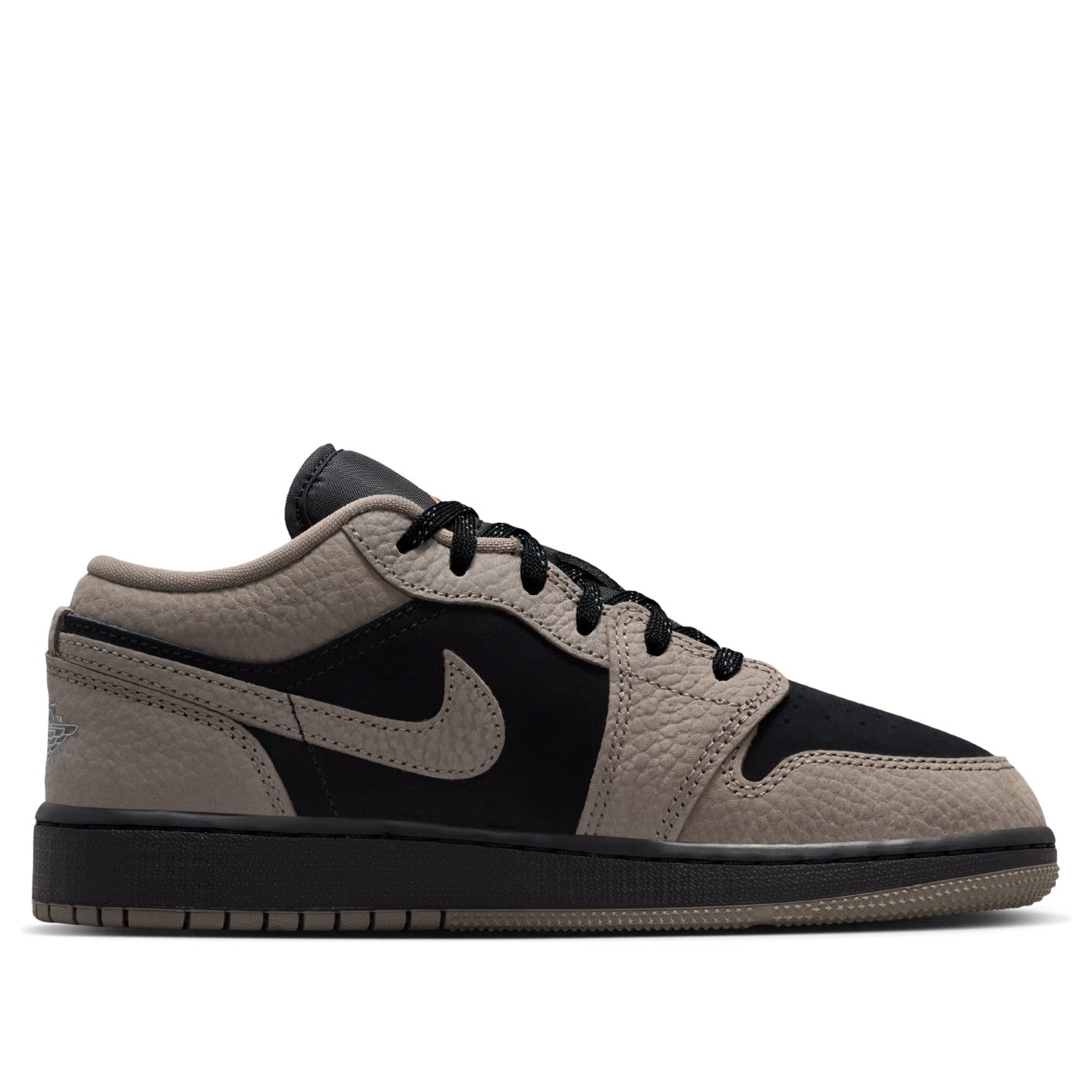 (GS) Air Jordan 1 Low SE 'Black Olive Grey' IB7111-005