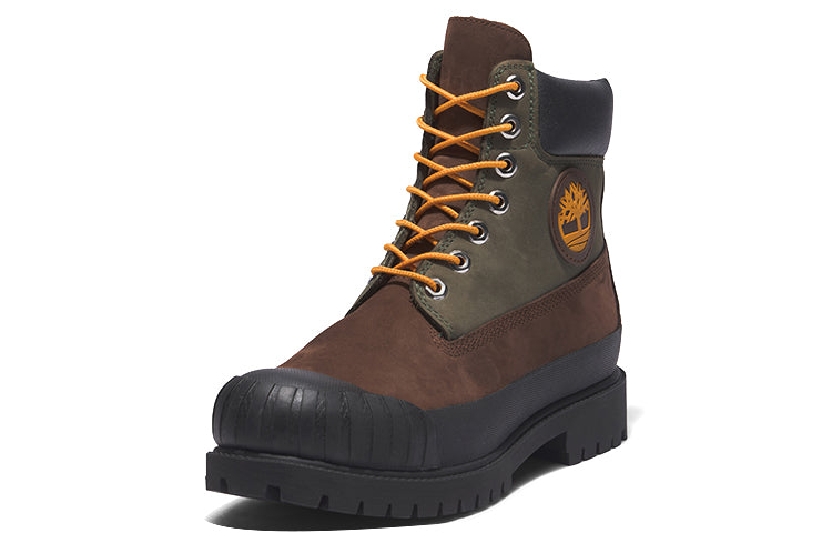 Timberland Premium 6 Inch Rubber-Toe Boot 'Dark Brown' A2FXF931