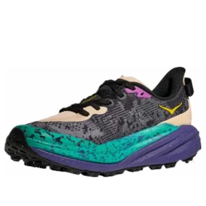 (WMNS) HOKA ONE ONE Speedgoat 6 'Oatmeal Mountain Iris' 1147811-OMN