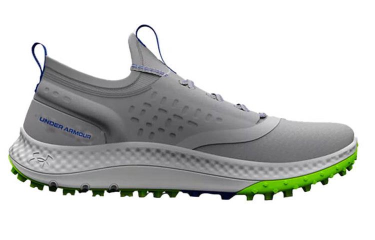 (GS) Under Armour Charged Phantom Spikeless Golf Shoes 'Grey Blue' 30264070-100