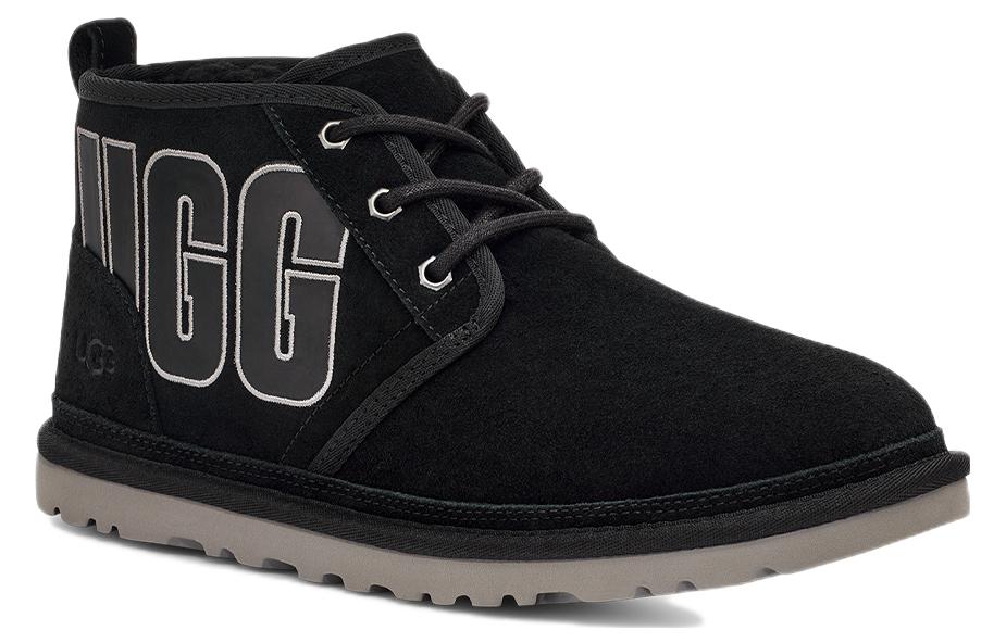 UGG Neumel Graphic Boot 'Black Grey Suede' 1130715-BGSD