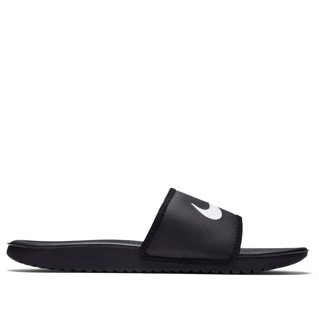 Nike Kawa Slides 'Black White' 834818-001