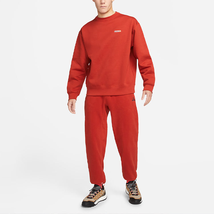 Nike ACG Casual Sports Knit Round Neck Long Sleeves Red DM9942-671