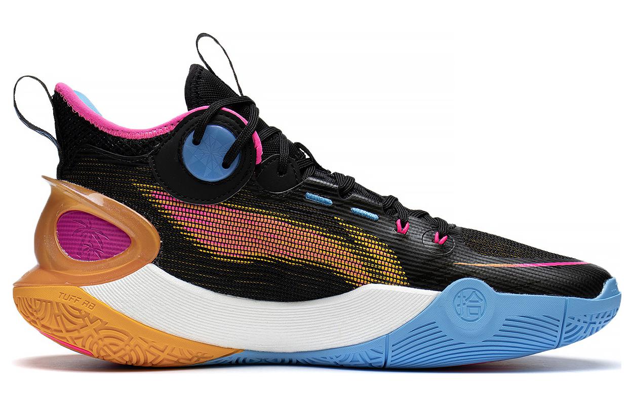 Li-Ning Sonic 10 Ultra Mid 'Black Blue Multi' ABAS145-5
