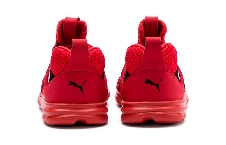 (PS) PUMA Enzo Weave Sports Running Shoes Red/Black 192306-02
