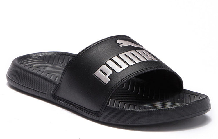 (WMNS) PUMA Popcat Minimalistic Casual Shoe Black Silver 361222-17