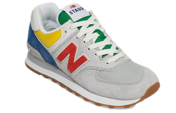 New Balance STAUD x 574 'Rain Cloud Team Red' ML574ST