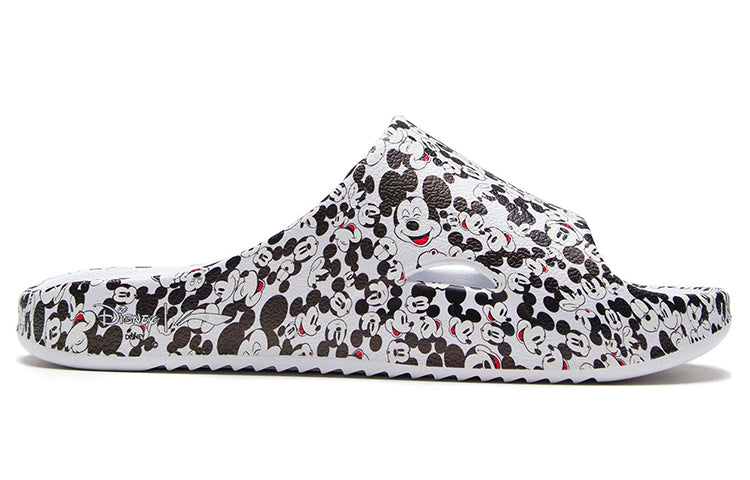 (WMNS) Disney x Li-Ning Casual Fashion Mickey Slippers 'Standard White Black' AGAS010-1
