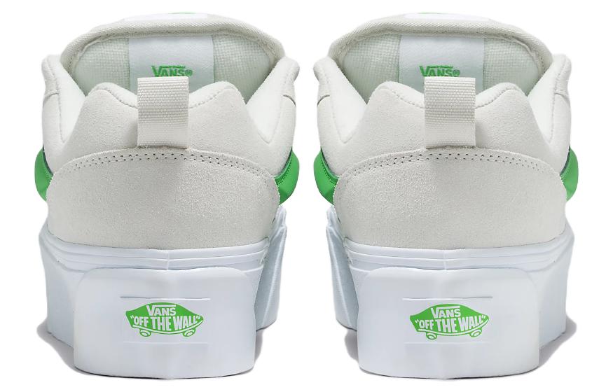 (WMNS) Vans Knu Stack Casual Platform Shoes 'White Green' VN000CP6CY9