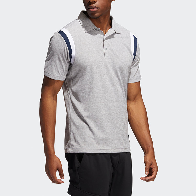 adidas Golf Sports Short Sleeve POLO Gray GD9057