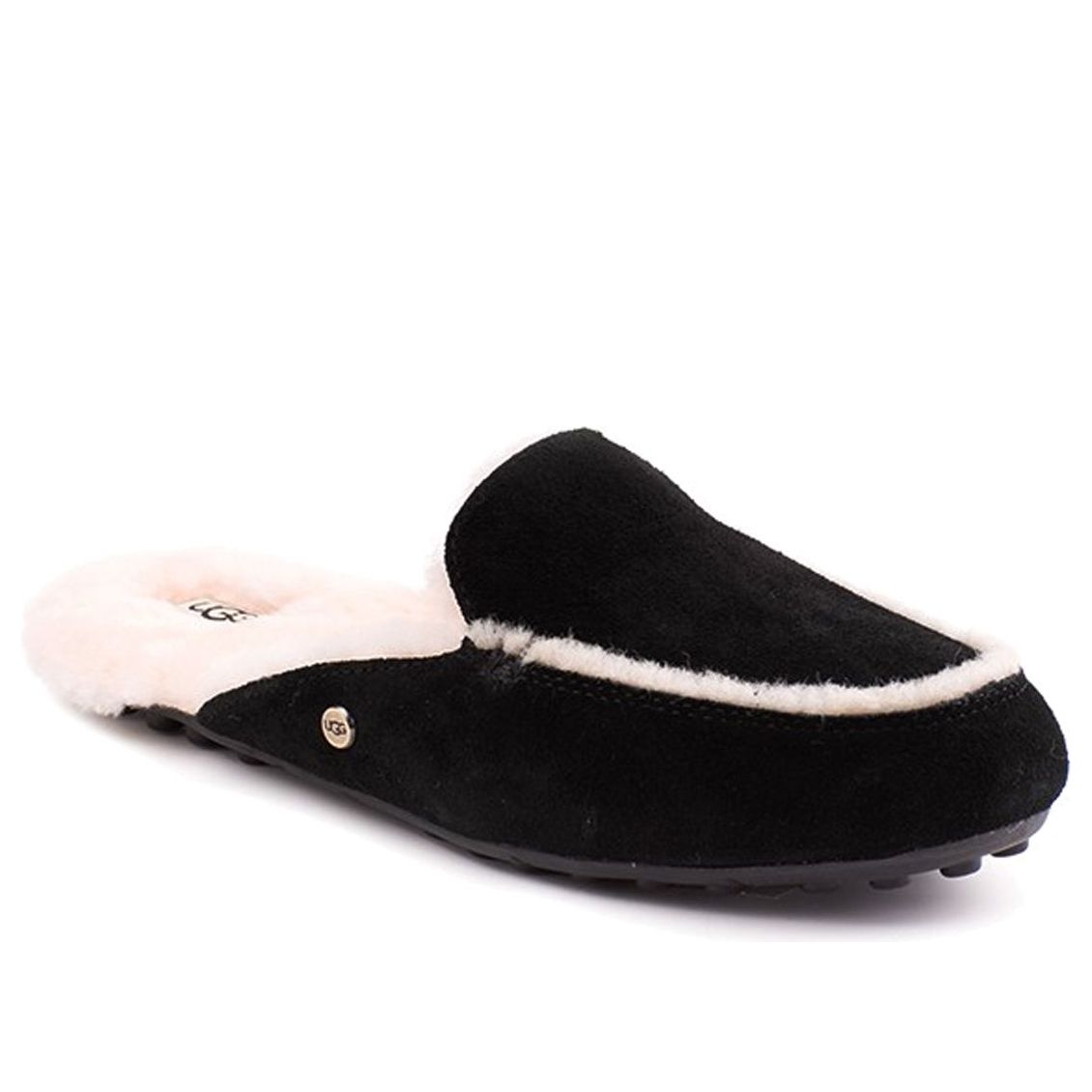 (WMNS) UGG Lane Slip-On Loafers 'Black' 1020027-BLK