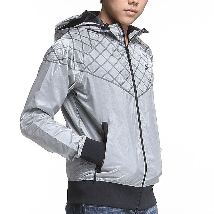 NIKE FUSED WINDRUNNER JACKET 'Grey' 429957-010