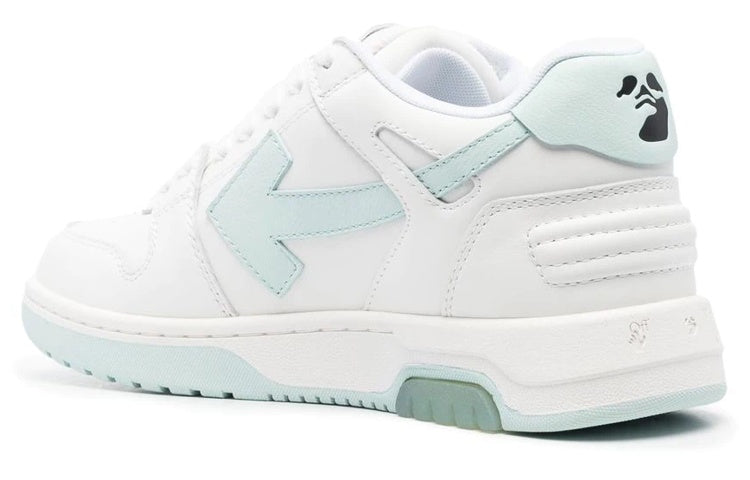 (WMNS) Off-White Out Of Office Low-Top Sneaker 'White Teal' OWIA259C99LEA0030151