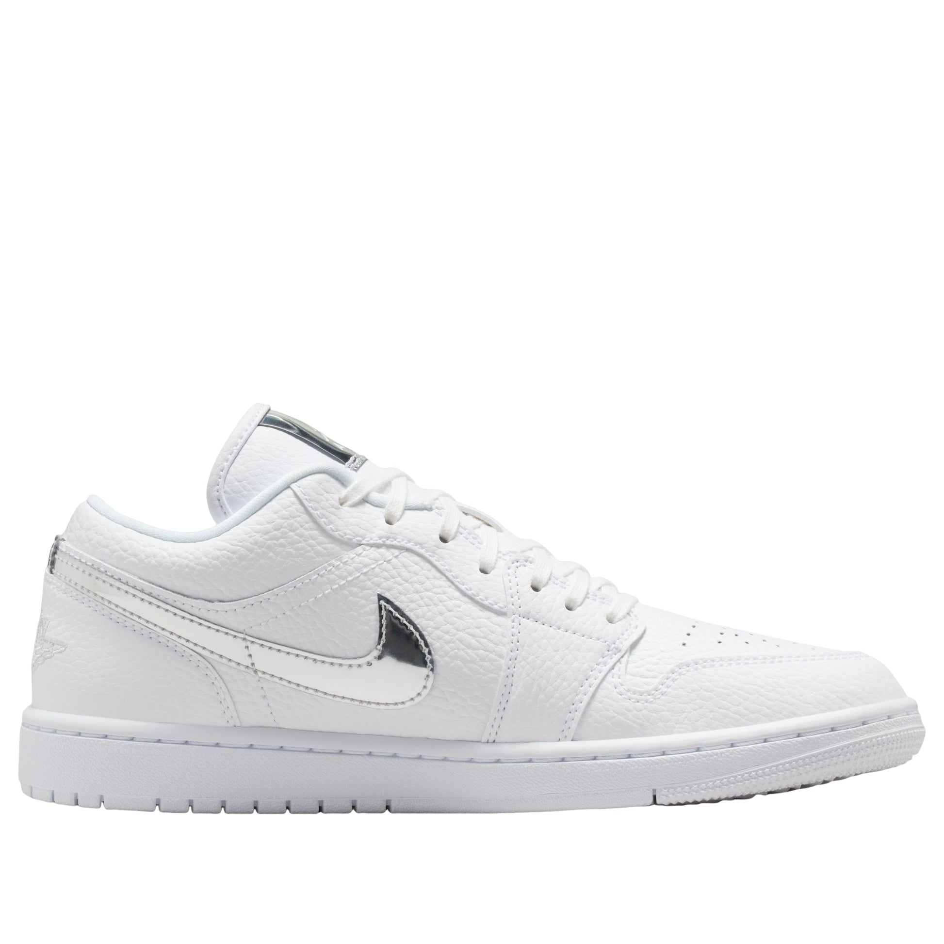 (WMNS) Air Jordan 1 Low SE 'White Metallic Silver' IQ9381-100