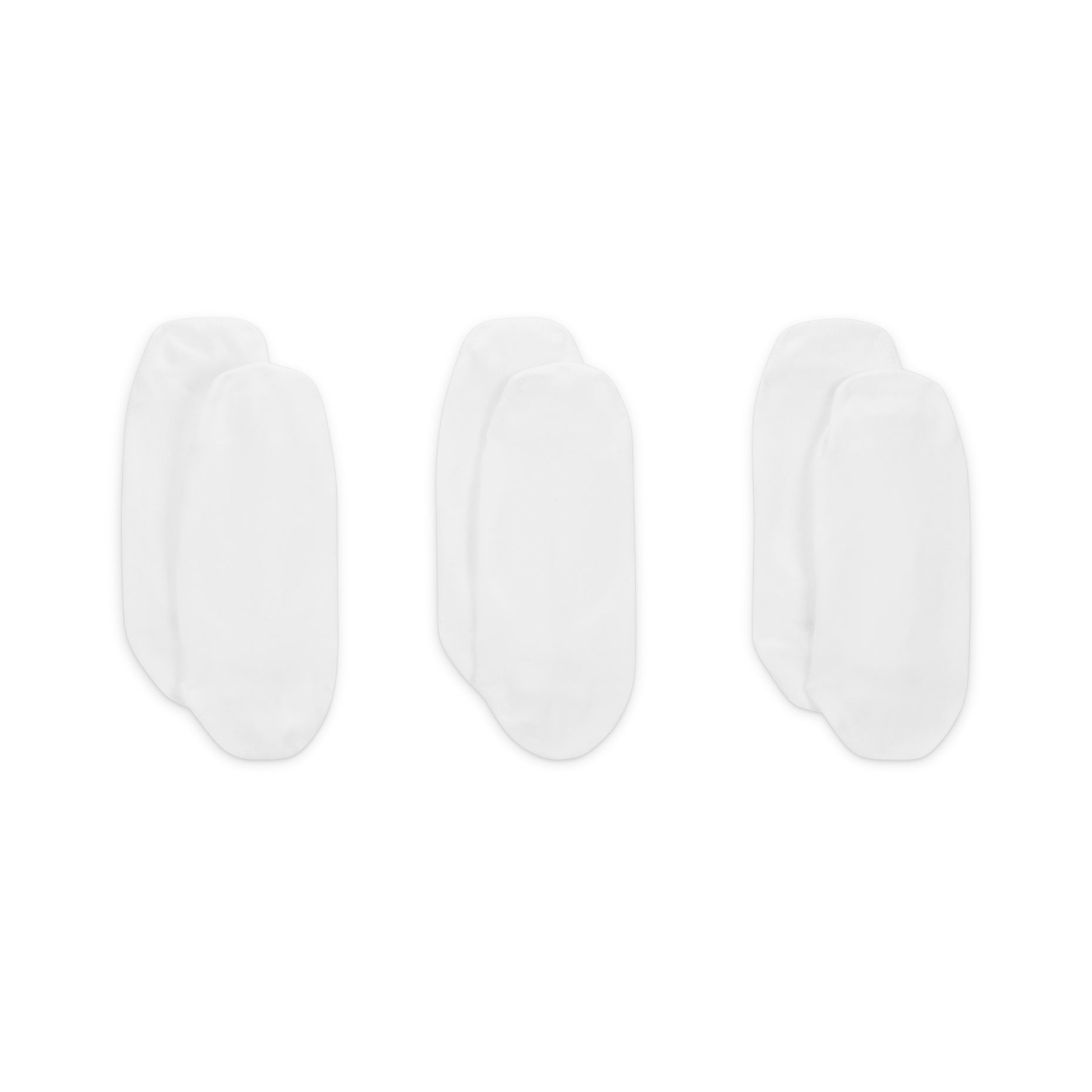 (WMNS) Nike Everyday Lightweight training invisible socks 'White' SX4863-101