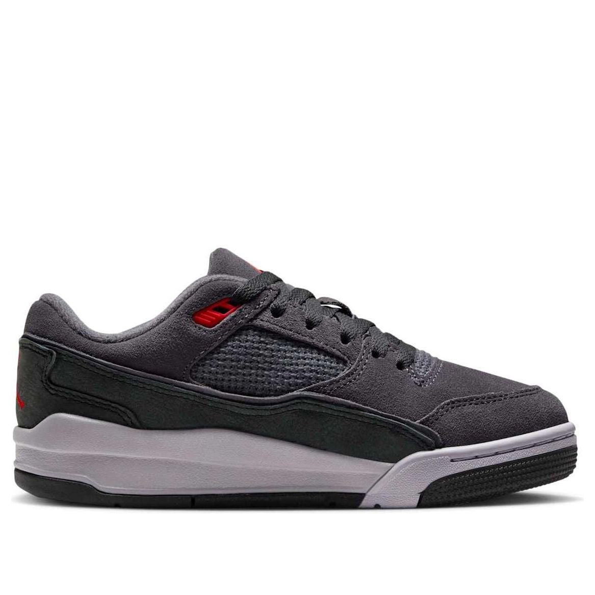 (GS) Air Jordan Flight Court 'Dark Grey Black' HF3333-003