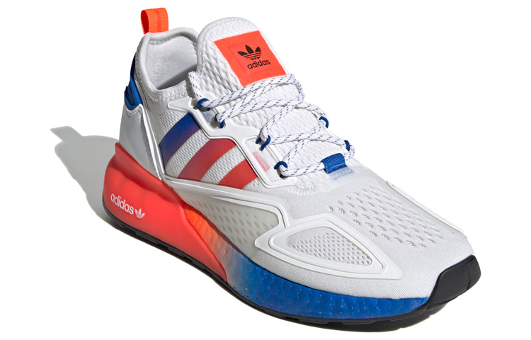 adidas ZX 2K Boost 'White Solar Red Blue' FV9996