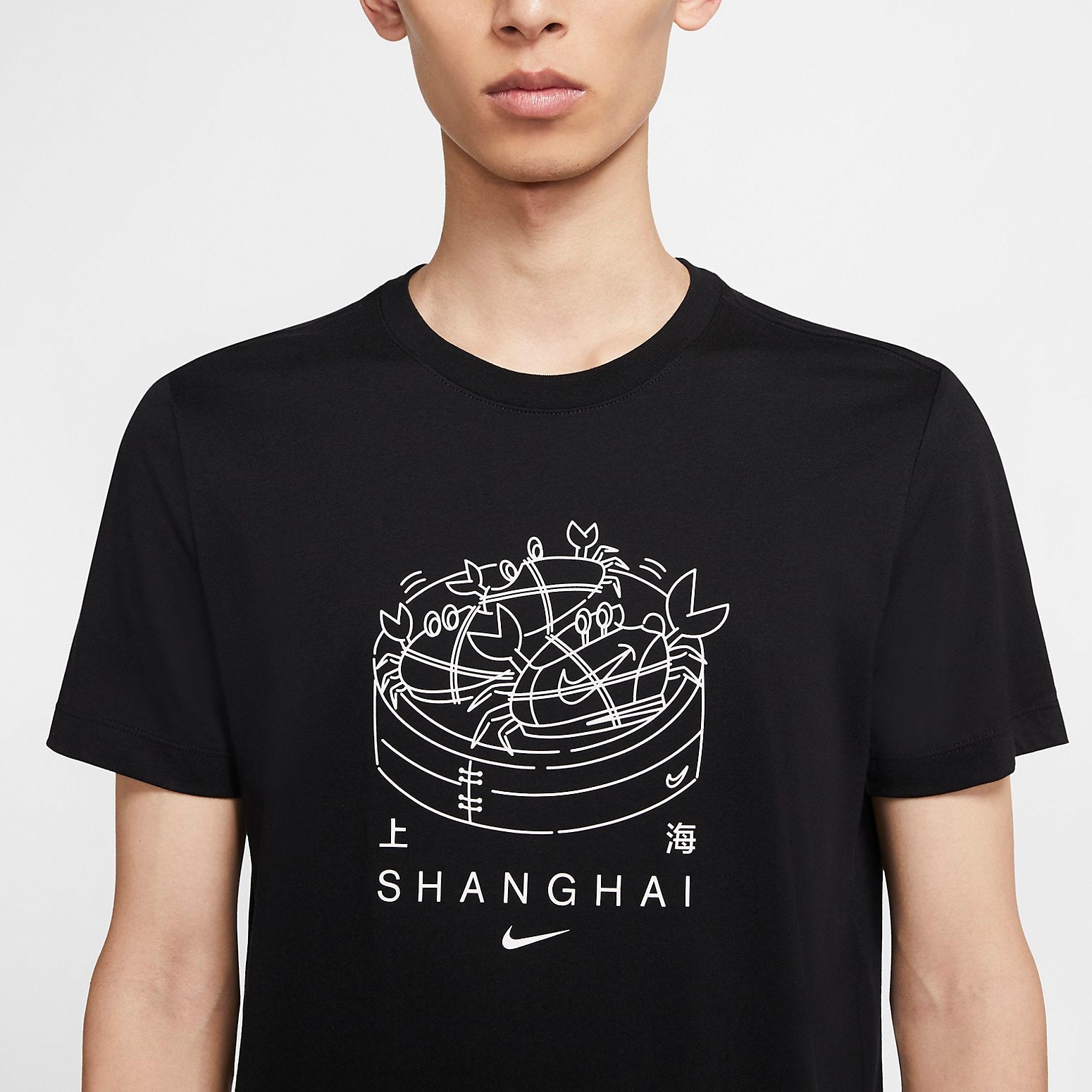 Nike Sportswear Shanghai T-shirt 'Black' CZ3585-010