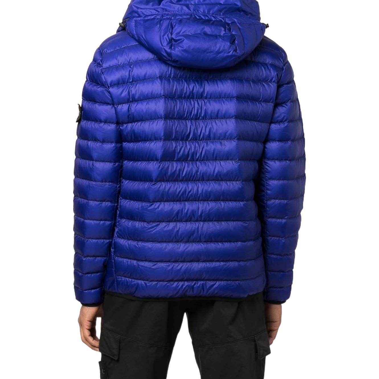 STONE ISLAND Hooded Down Jacket 'Blue' 761540324-V0022