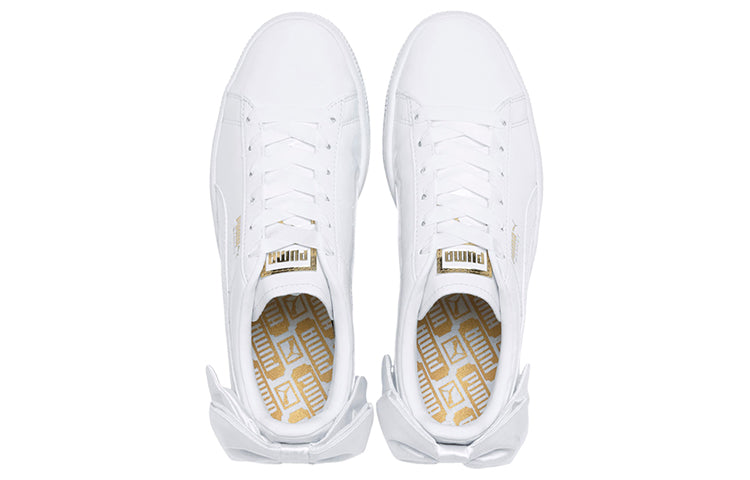 (WMNS) PUMA Basket Bow 'White' 368118-02
