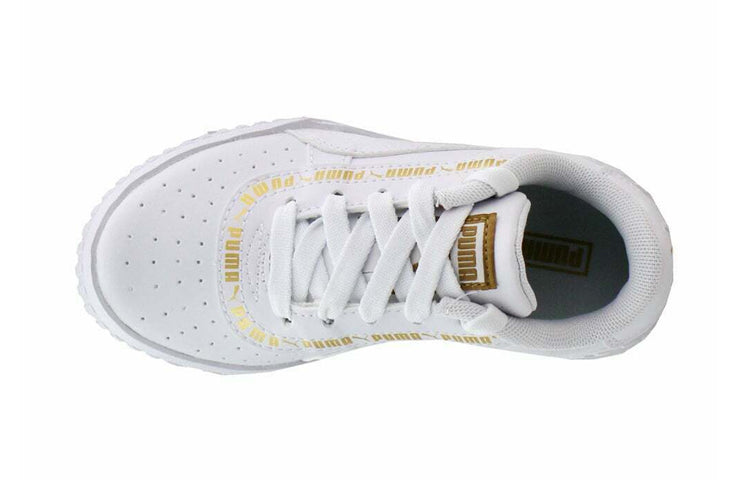(PS) PUMA Cali Taping Sneakers White/Gold 373664-01