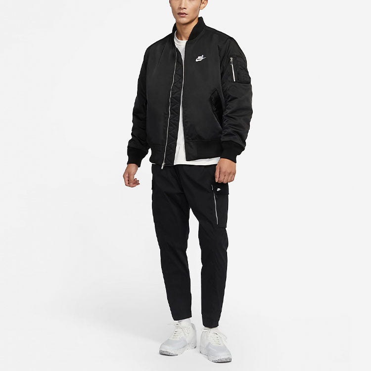 Nike Casual Sports Long Sleeves Jacket Black DD6506-010