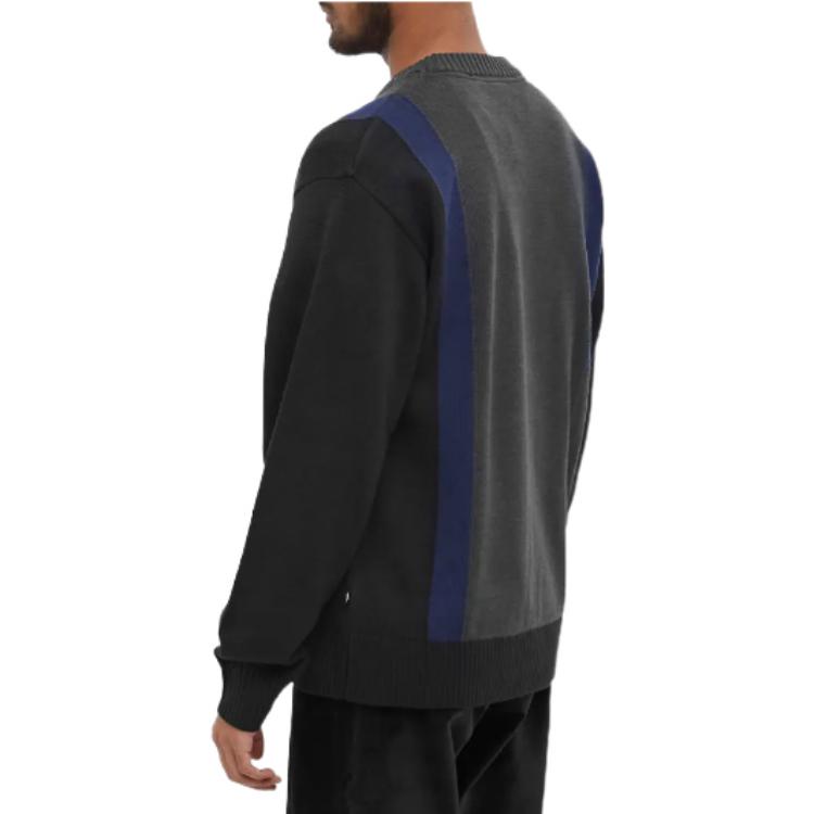 Nike SB Crew Knit Sweater Black & Dark Smoke Grey DD0578-010