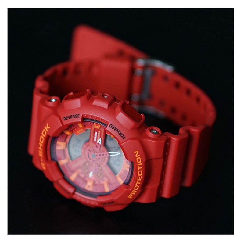 CASIO G-Shock Analog-Digital 'Red' GA-110AC-4AJF