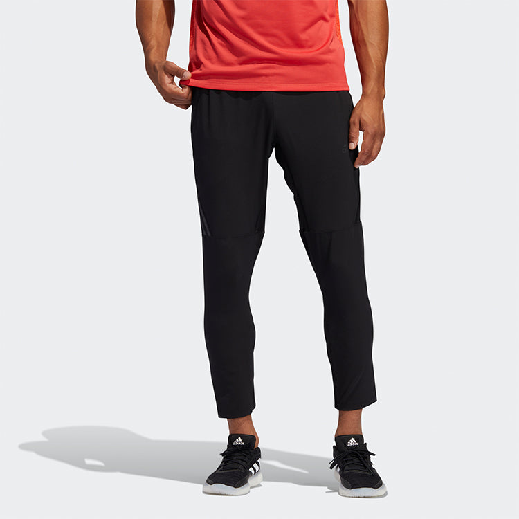 adidas Logo Printing Cone Training Pants Men's Black FJ6134