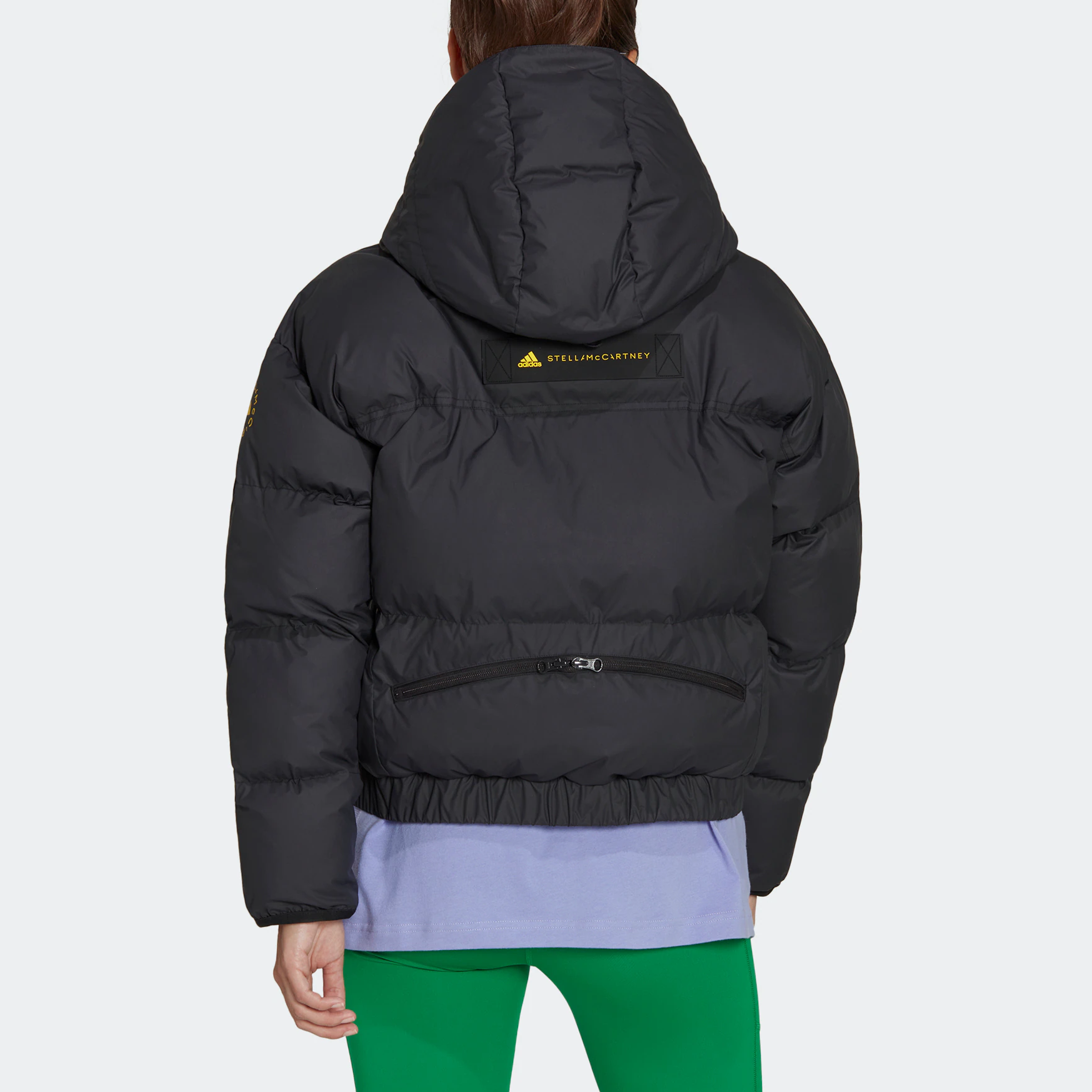 (WMNS) adidas by Stella McCartney Short Padded Winter Jacket Asia Sizing 'Black' HI6077