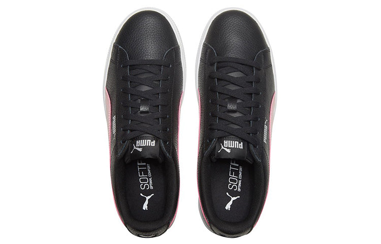 (WMNS) PUMA Vikky Stacked Black/Pink 369143-05