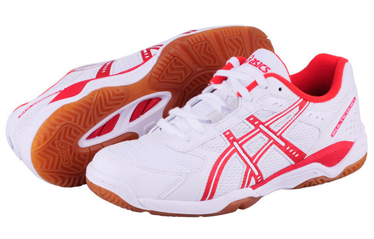 ASICS Multicourt White/Red B000D-0124